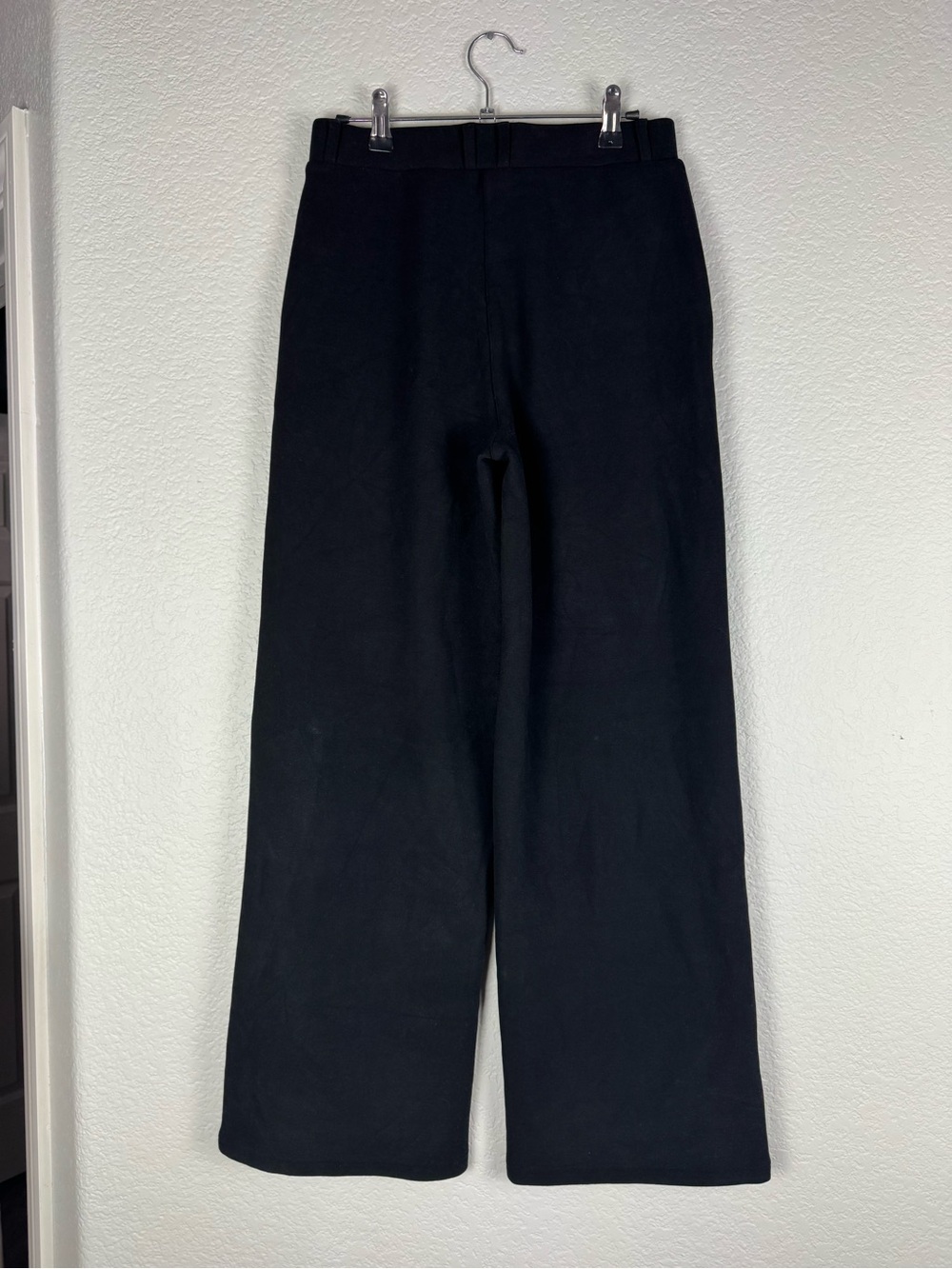 OGL FuzzLuxe Black High Waisted Straight Leg Pull on Pant - Picture 9 of 15